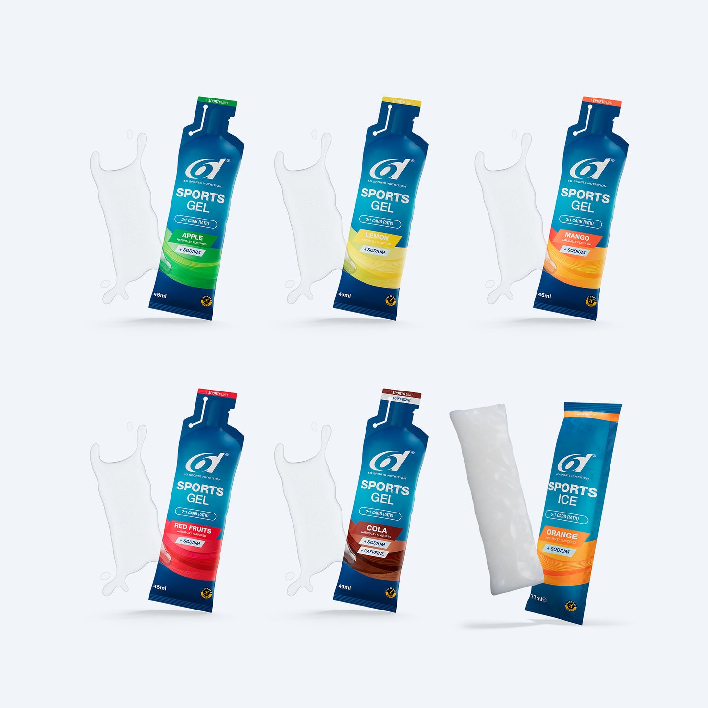 6d Sports Gel Mix