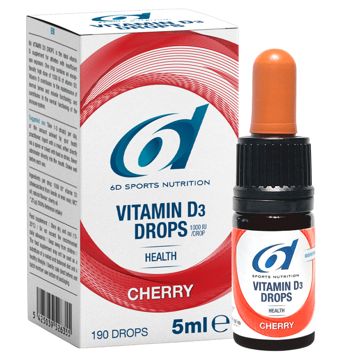 6d Vitamin D3 Cherry (190 drops) 