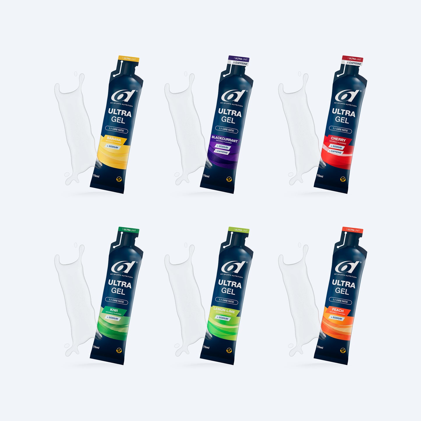 6d Ultra Gel Mixed Flavors