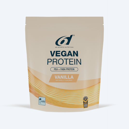 6d Vegan Protein 540g - Vanilla