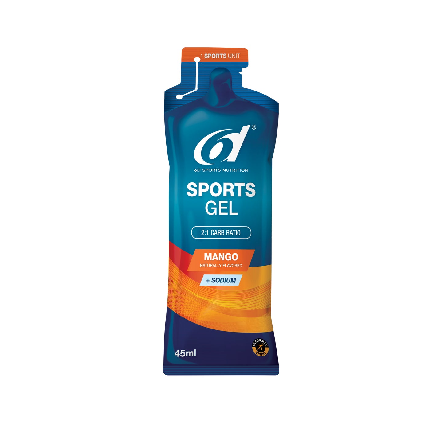 6d Sports Gel (6x45ml)