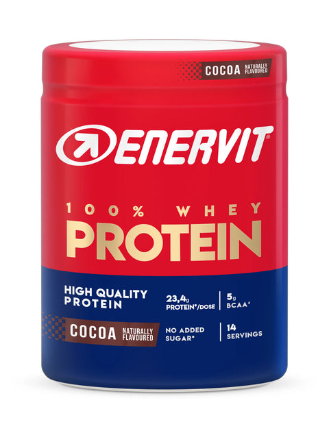 Enervit Sport Competition Whey Protein cocoa, 420 g tub