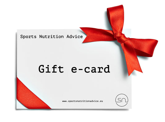 Carte Cadeau Conseils en Nutrition Sportive