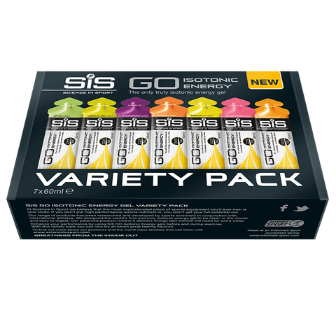 SIS Go Isotonic Energy Gel pack varié
